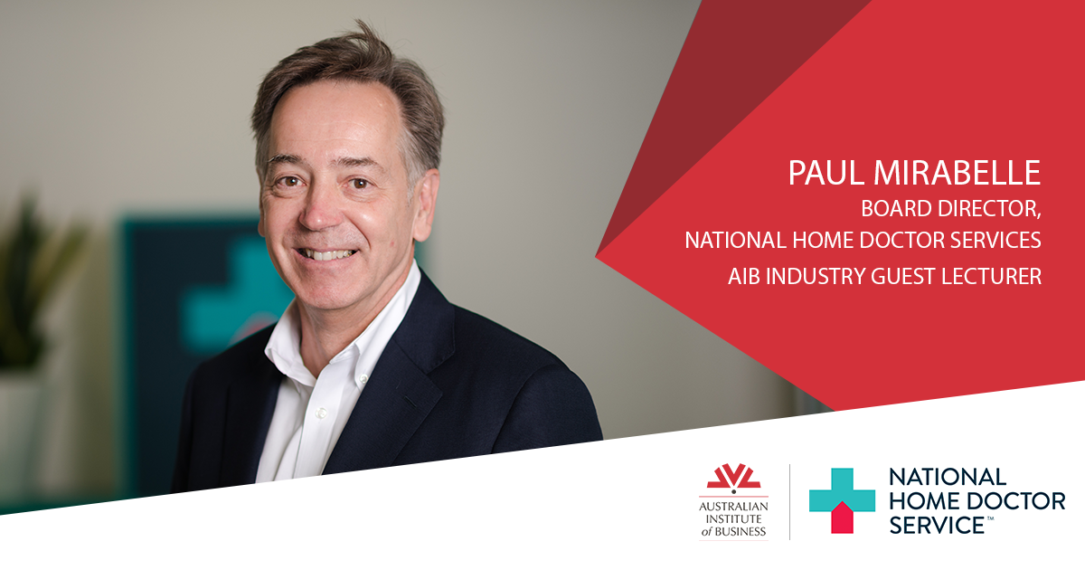 Paul Mirabelle and 13SICK National Home Doctor Service Partner with AIB