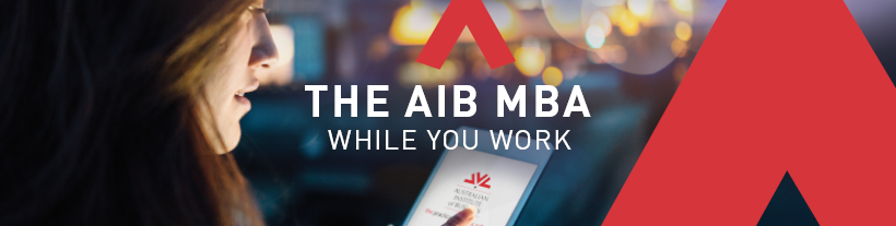 The AIB MBA while you work