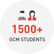 1500+ GCM students